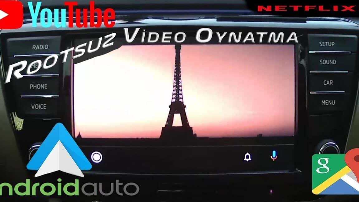 android auto video izleme yolda eglencenin keyfini cikarin