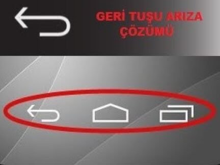 android geri tusu calismiyor mu