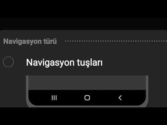 android geri tusu yer degistirme nasil yapilir