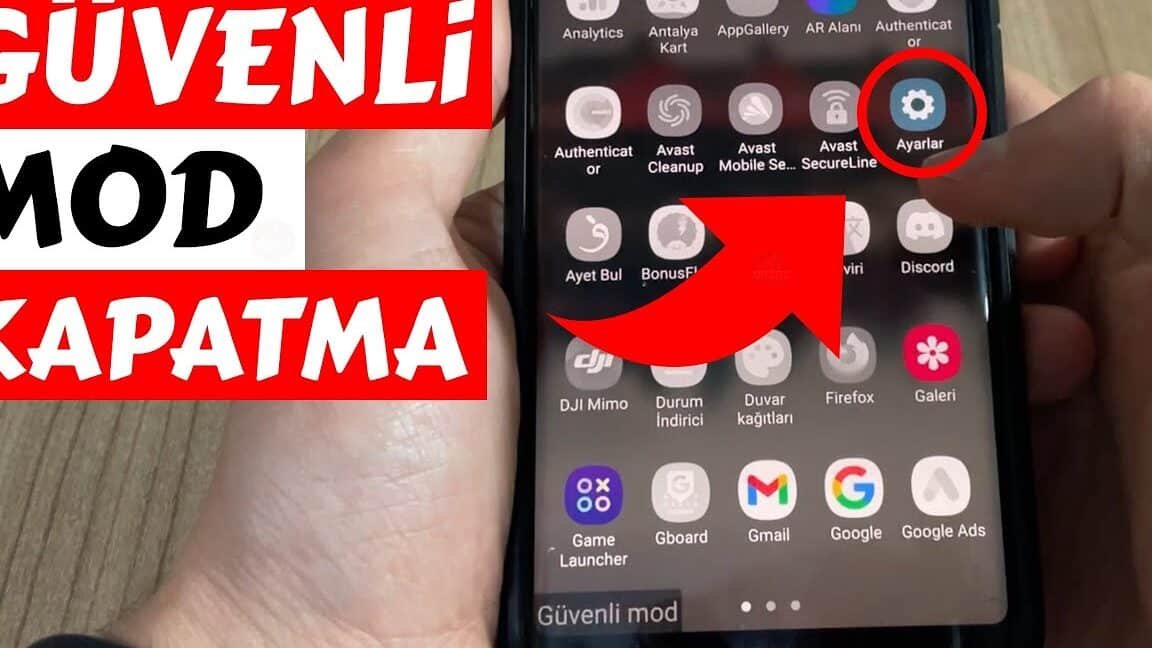 android guvenli mod kapanmiyor cozum