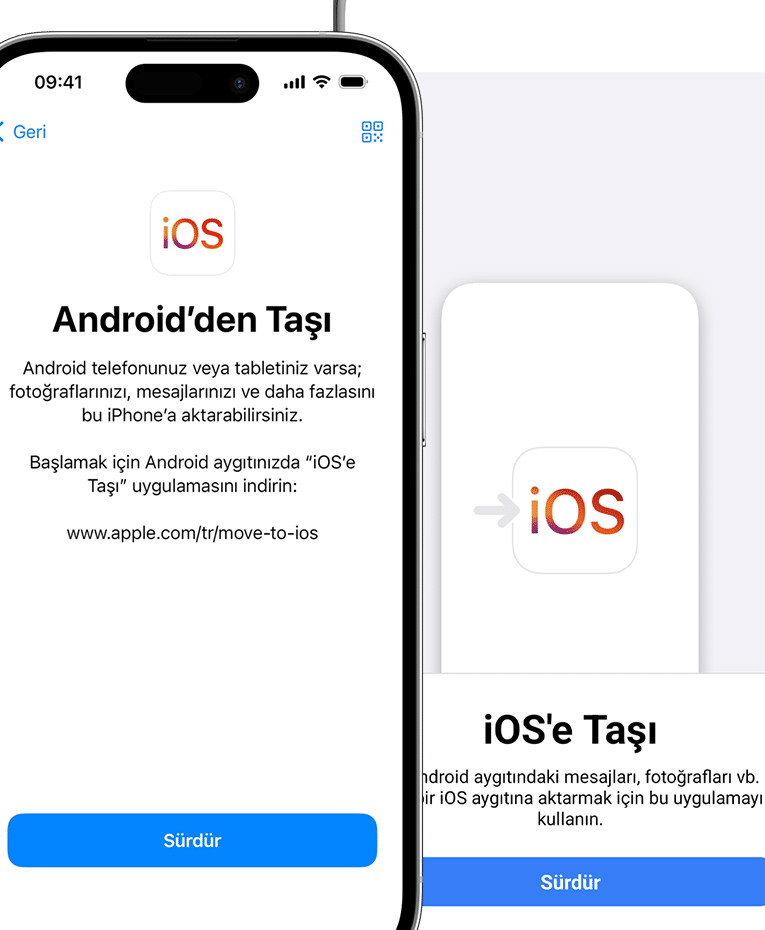 android rehberi iosa aktarma yontemleri