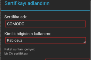 Android Sertifika Yükleme: Güvenli Bağlantılar