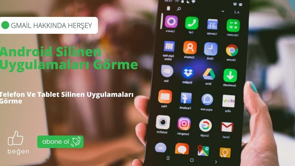 android silinen uygulamalari gorme rehberi