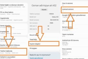Android Sürümünü Öğrenme Yolları