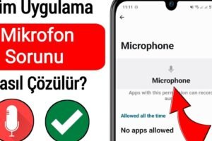 Android Telefon Mikrofon Ayarları