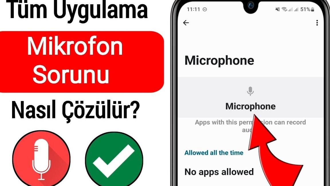 android telefon mikrofon ayarlari