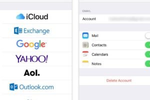 iCloud Rehber Android’e Aktarma