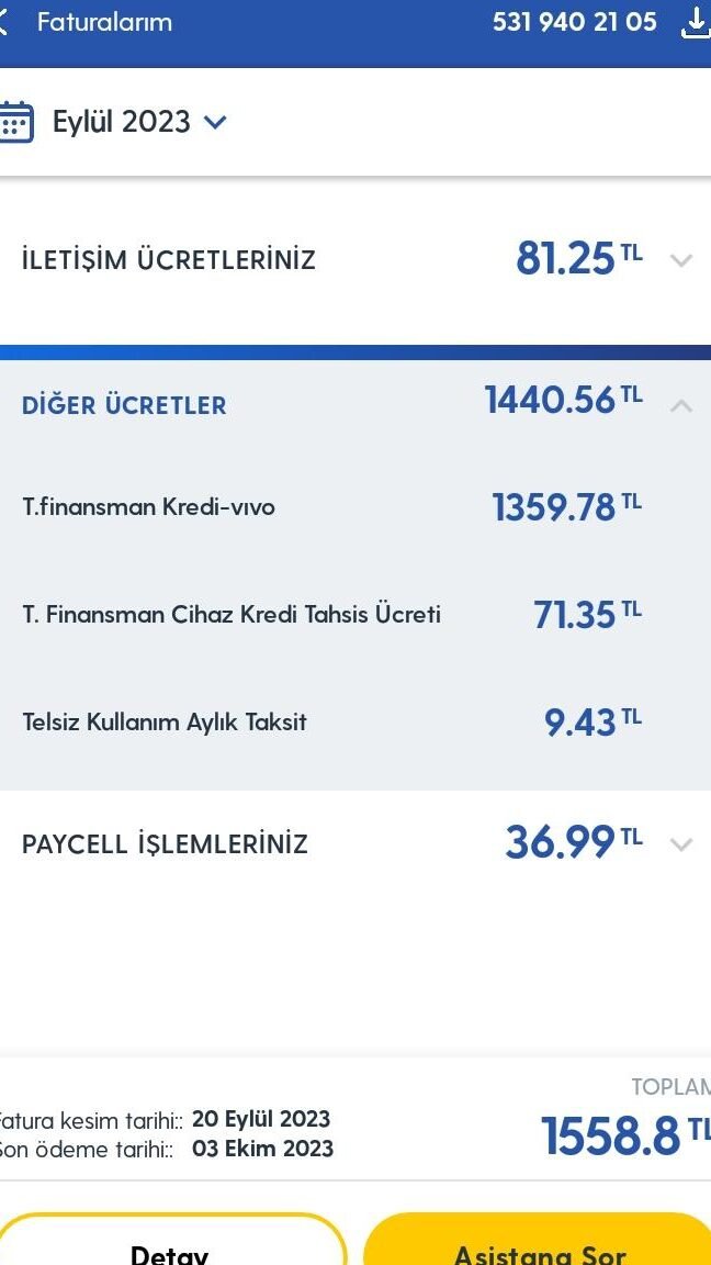 Turkcell Faturaya Ek Telefon - Şikayetvar