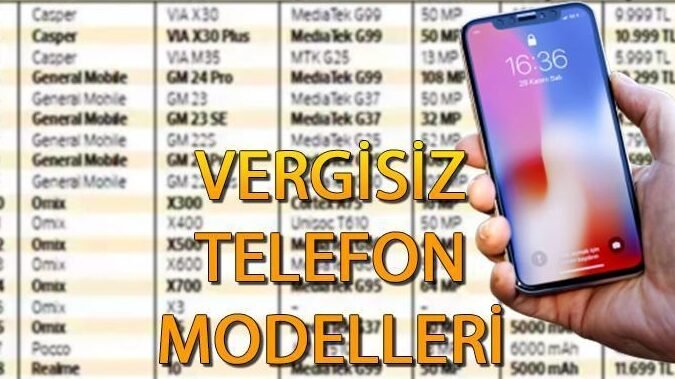 VERGİSİZ TELEFON MODELLERİ VE FİYATLARI || Vergisiz telefon satışı ...